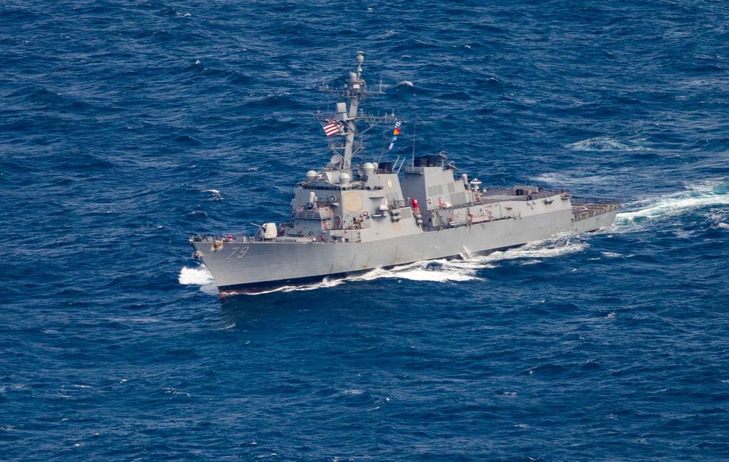 El USS Oscar Austin se prepara para partir hacia España en otoño de 2024