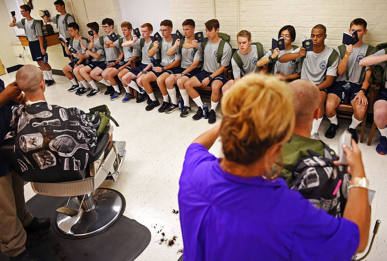 Cadets turn out at Coast Guard Academy for start of training