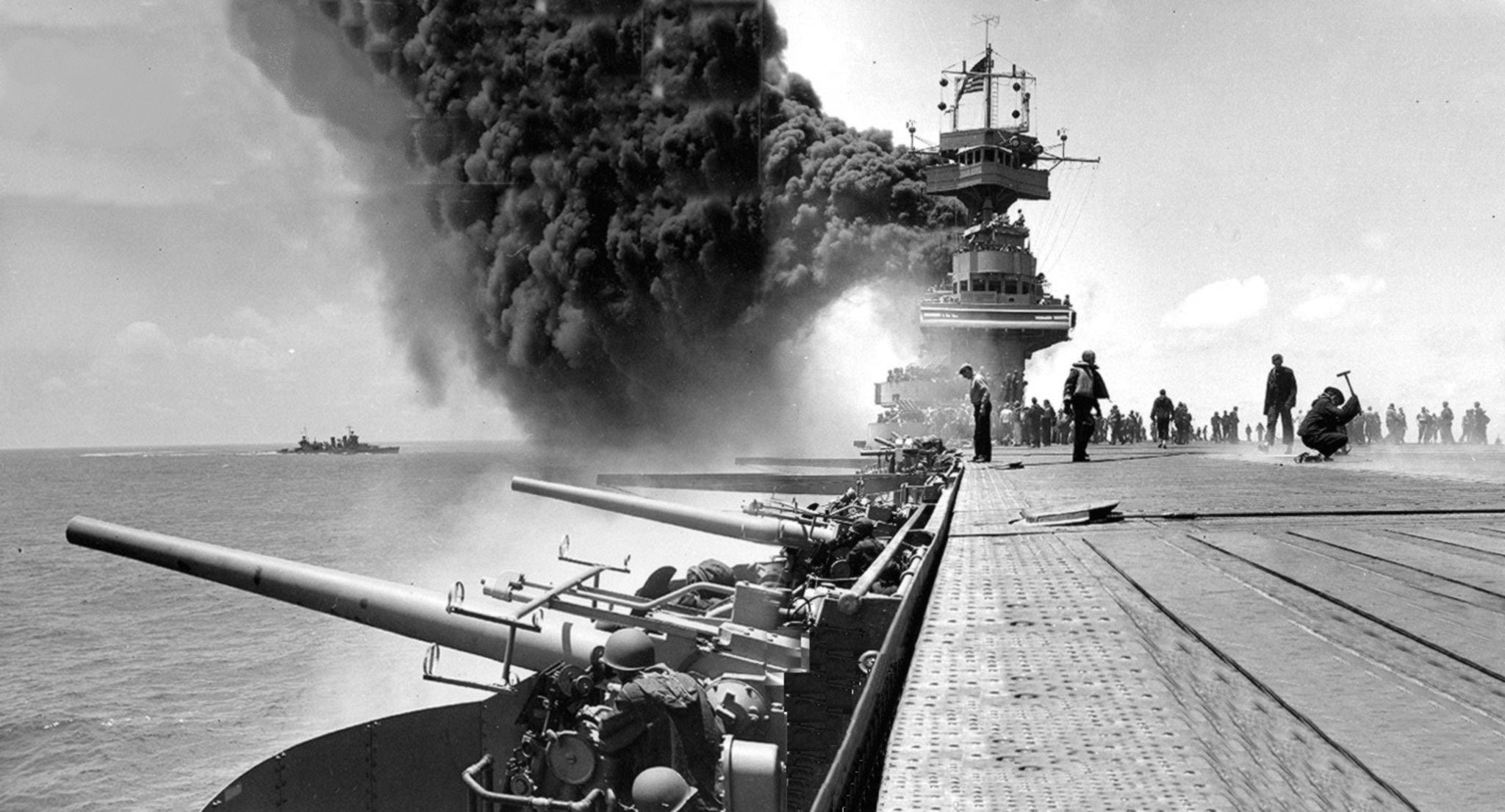 Explorers provide views of USS Yorktown wreckage from Battle of Midway