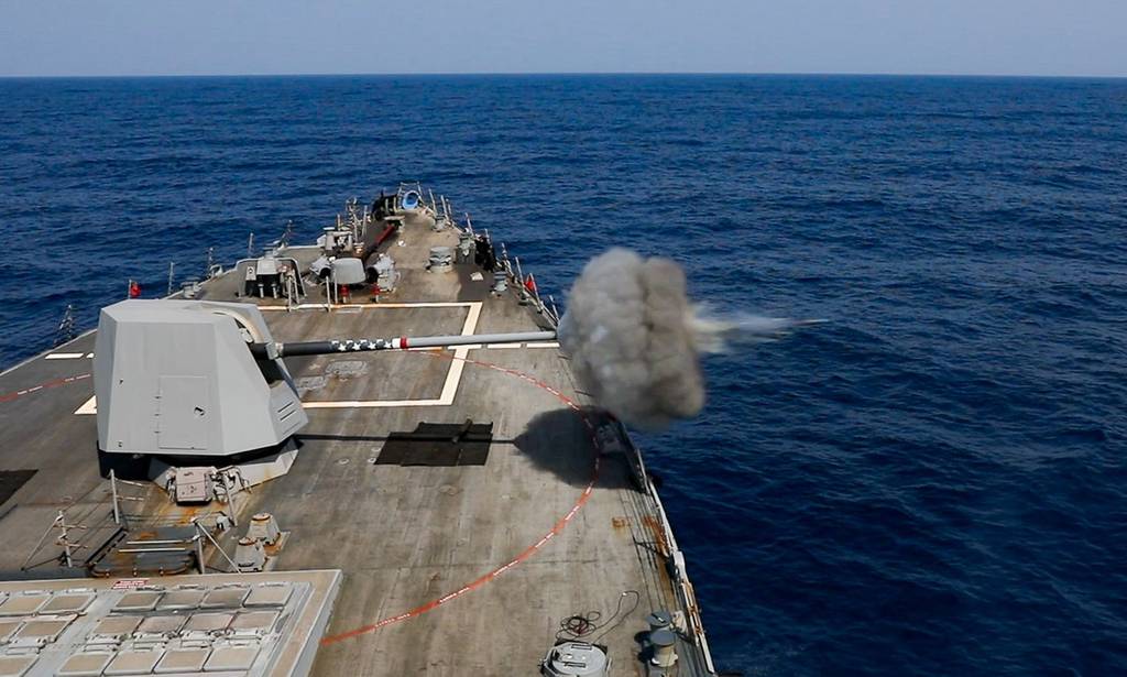 Navy destroyer Gravely takes out Houthi drones, missile in the Red Sea