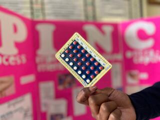 A clinic at NSA Naples offers various forms of birth control.