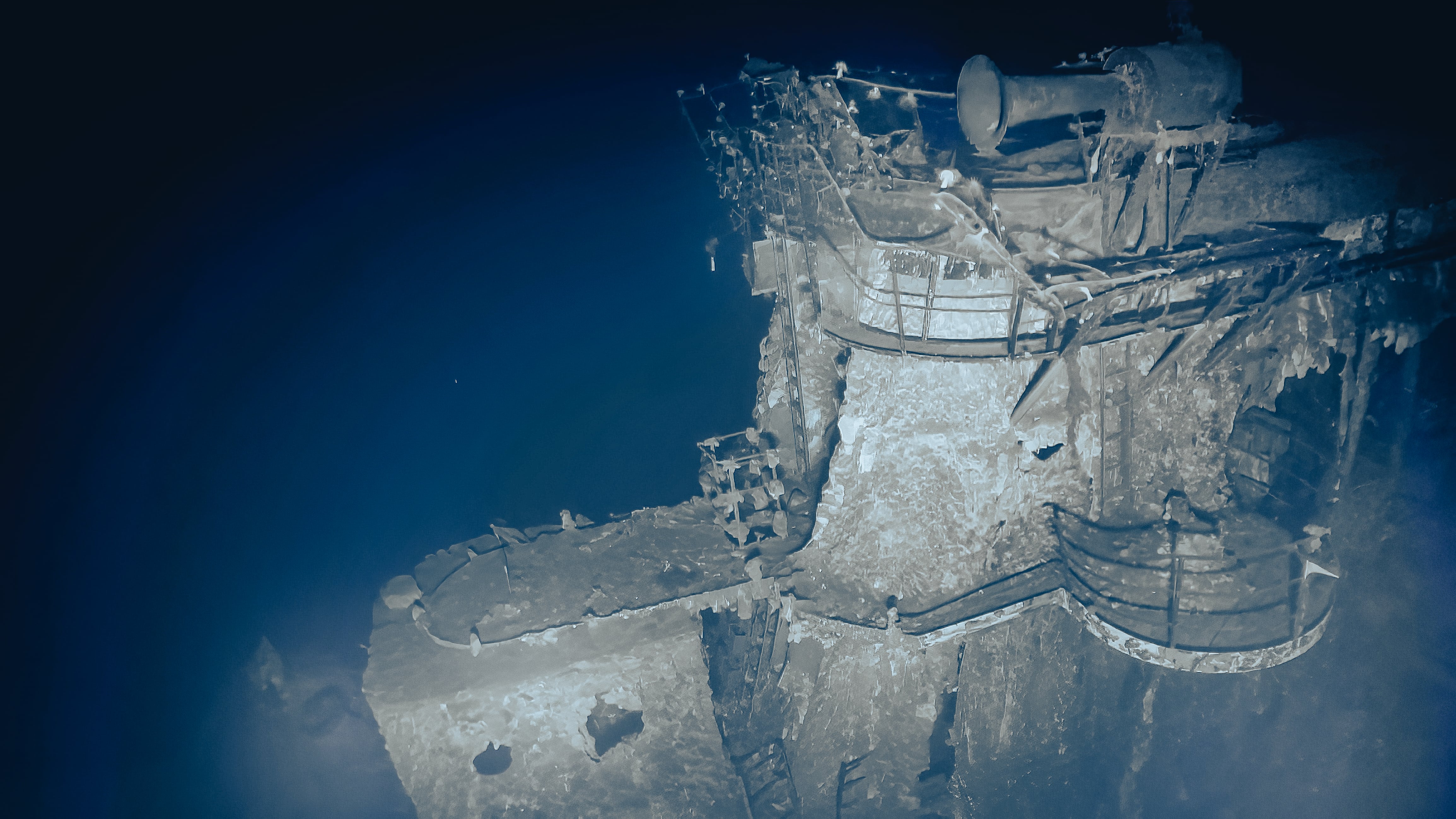 Explorers provide views of USS Yorktown wreckage from Battle