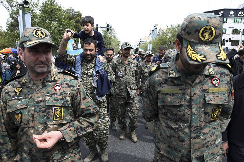 Iran's powerful Revolutionary Guards