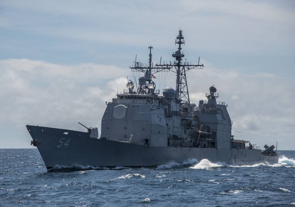 Officials: Navy cruiser ran aground near Japan