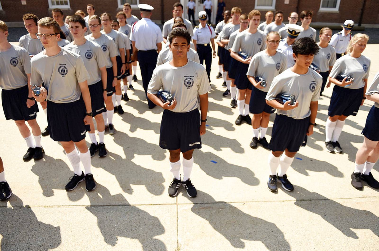 Cadets turn out at Coast Guard Academy for start of training