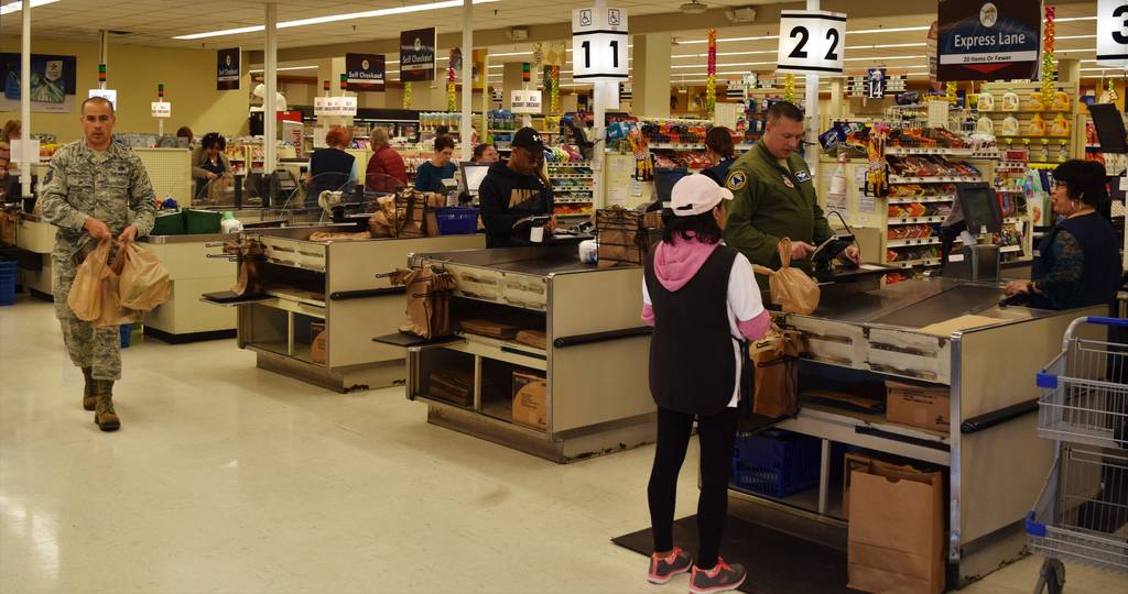 Yoga pants are now allowed at the commissary, and there was much rejoicing