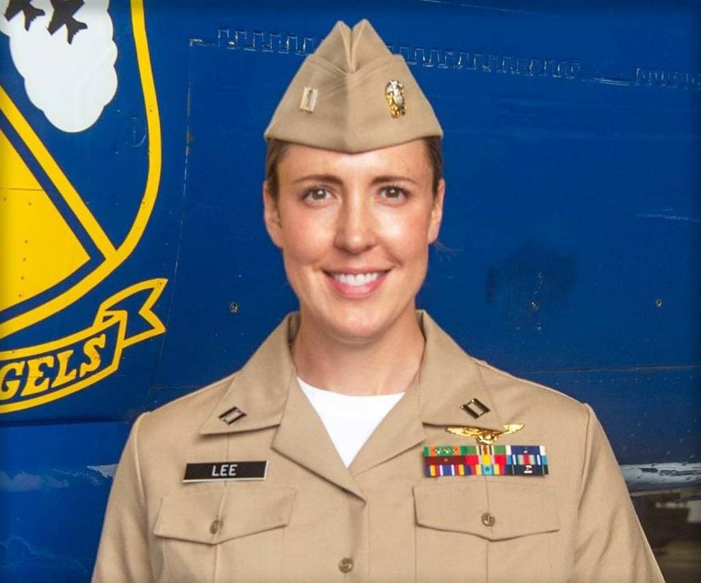 Blue Angels name first female F/A18 pilot in squadron’s history