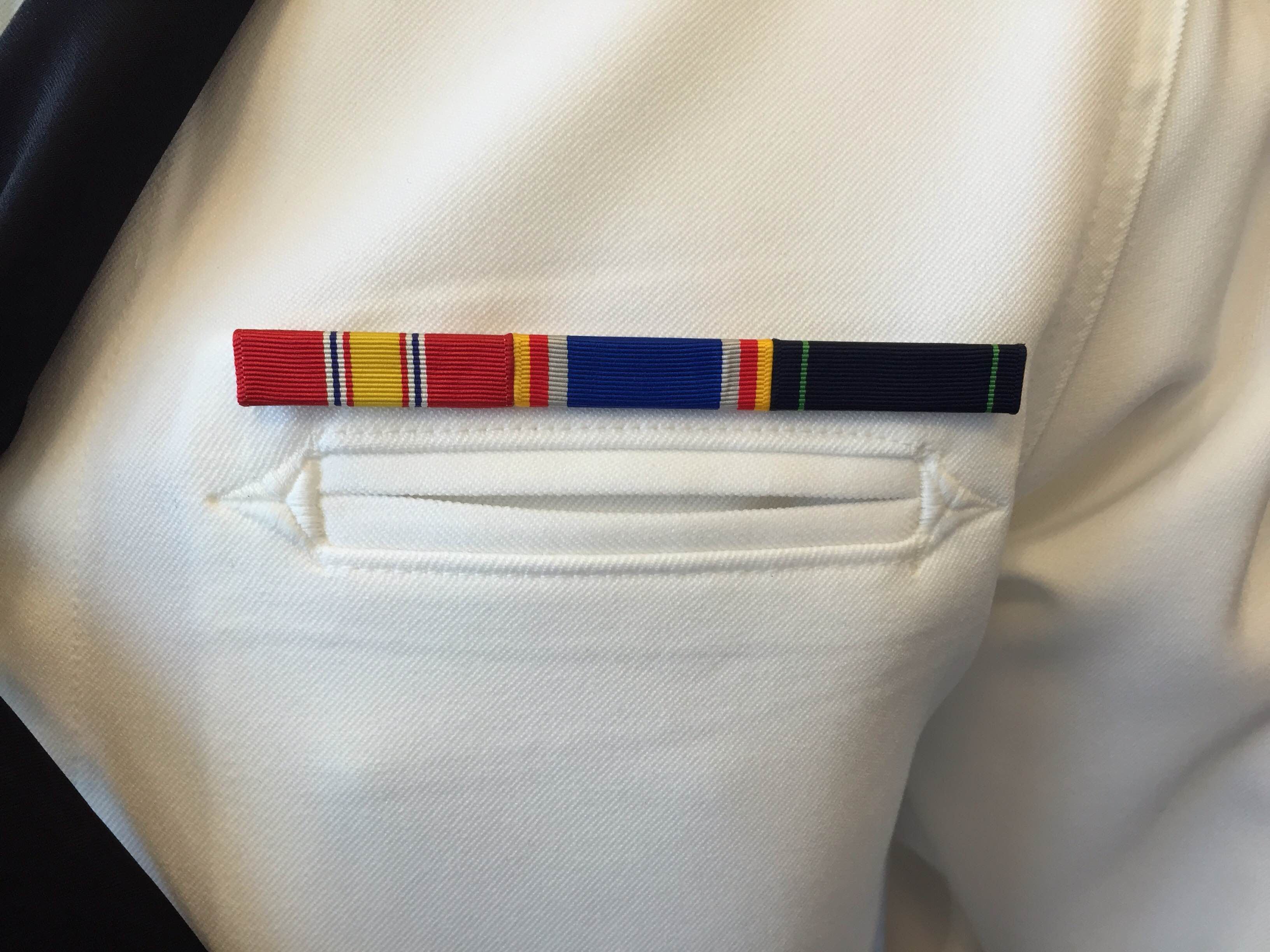 Navy Ribbons