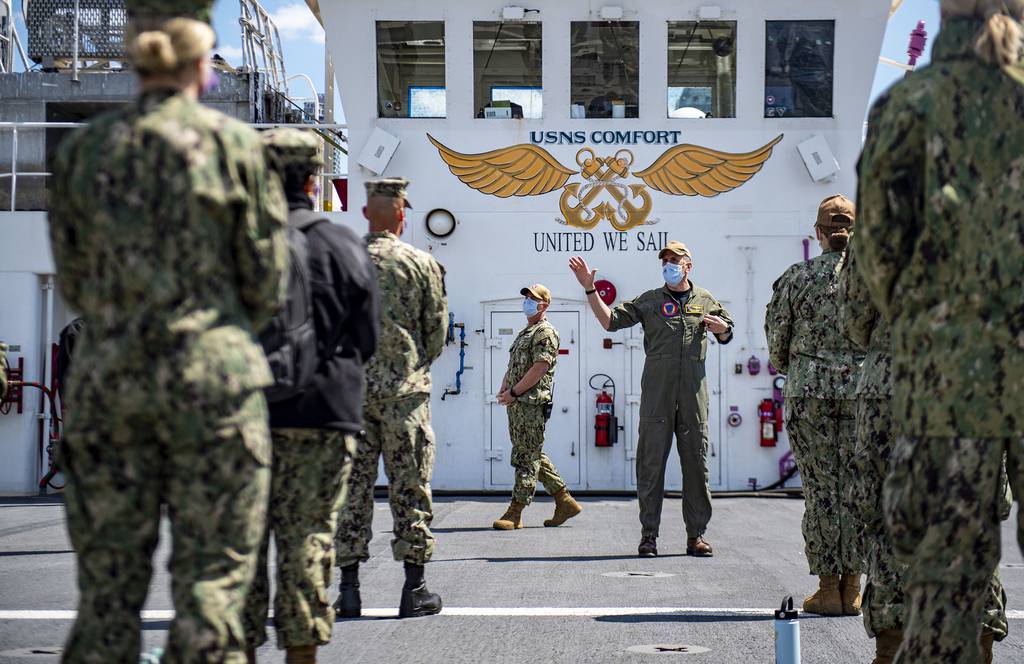 Navy Hospital Ship Sent To Nyc For Outbreak No Longer Needed Says Cuomo