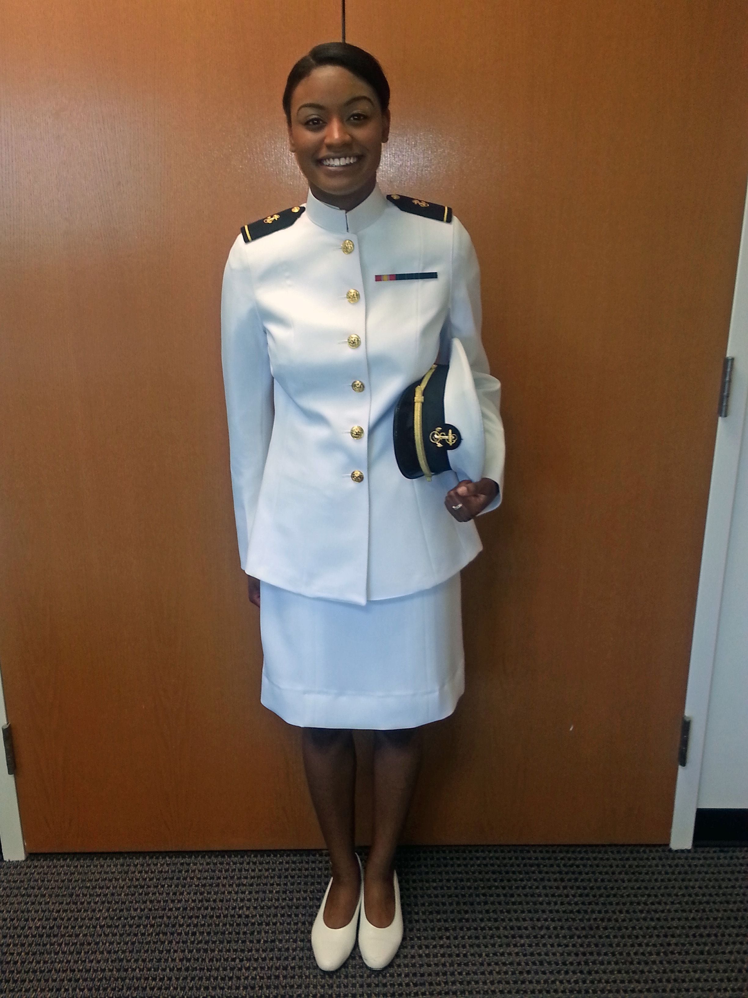 Navy skirt uniform hot sale