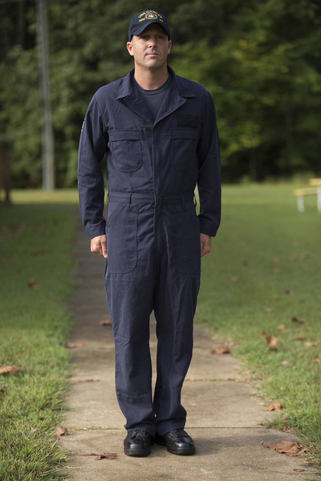 Sailors test flight suit for all hands, new coveralls