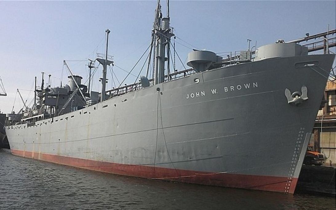 ソフビ LIBERTY SHIP 1st COLOR Baltimore's WWII-era Liberty