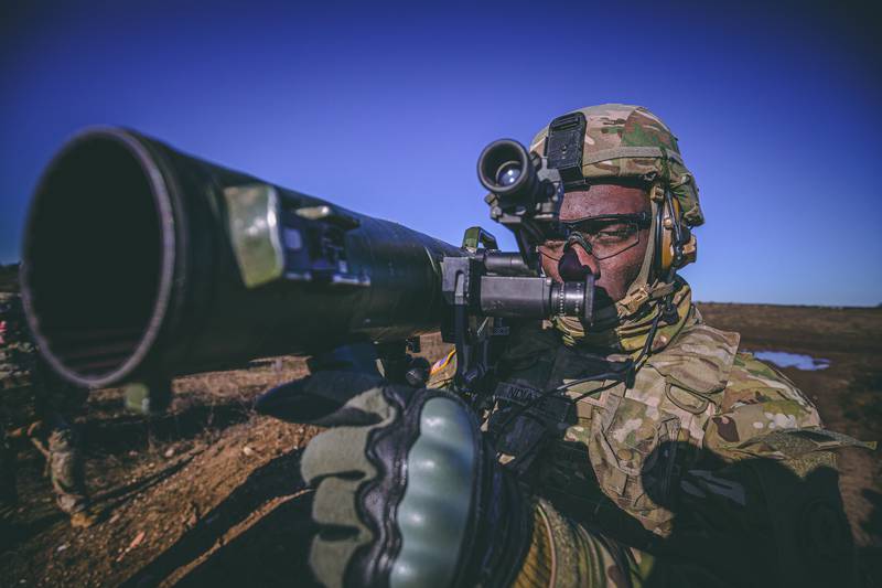 3/2CR Soldiers complete anti tank qualification training during eFP