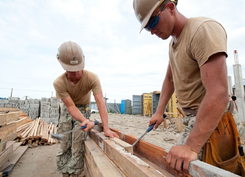Three Seabee rates combine for senior chief